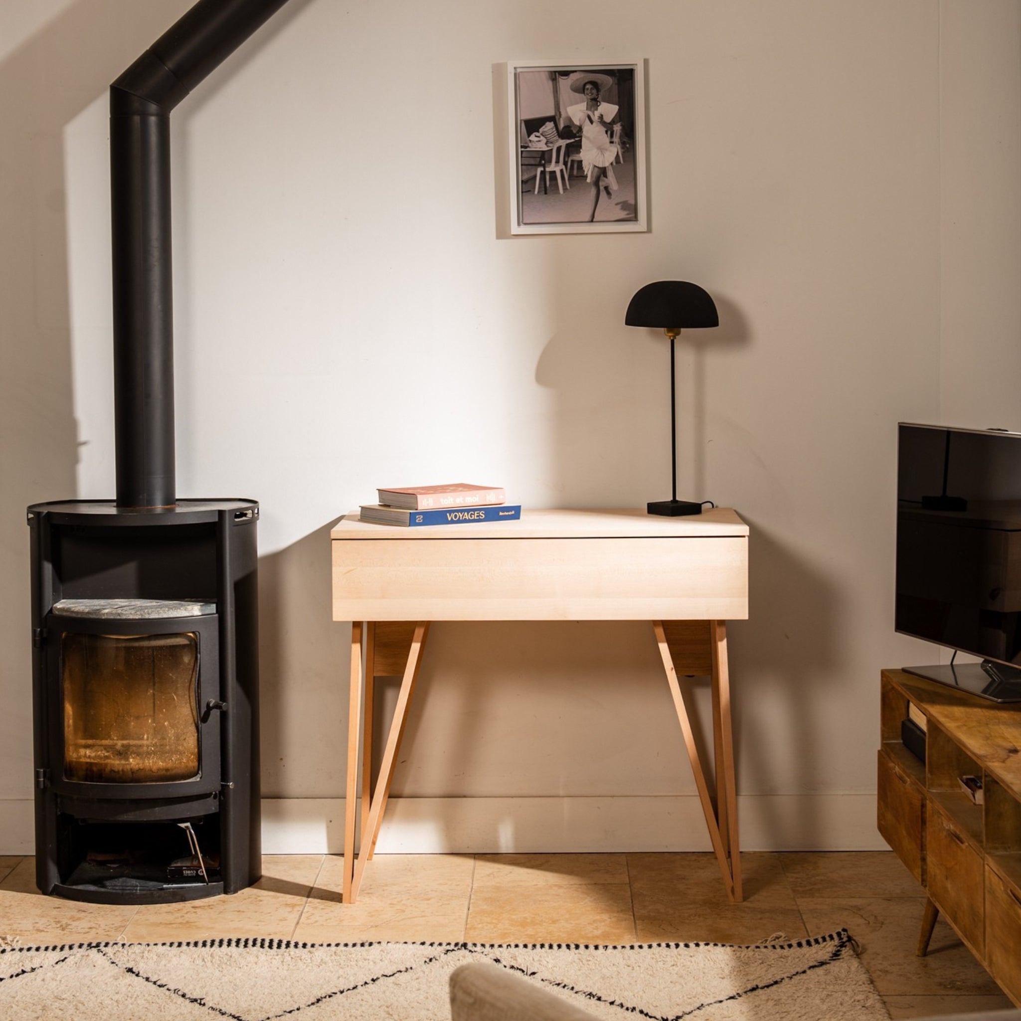 COLLECTION BOSS Bureau en bois massif
